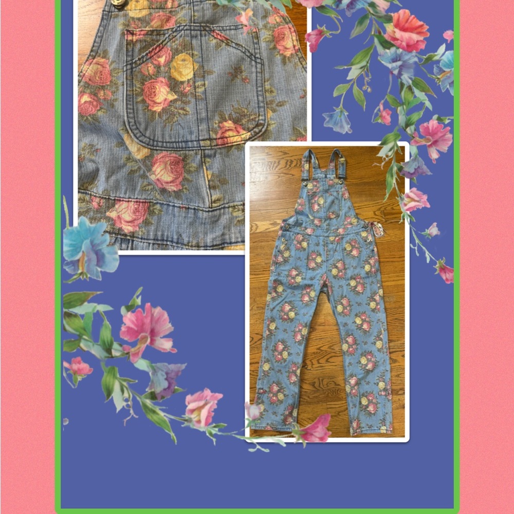 April Cornell Overalls size SMALL